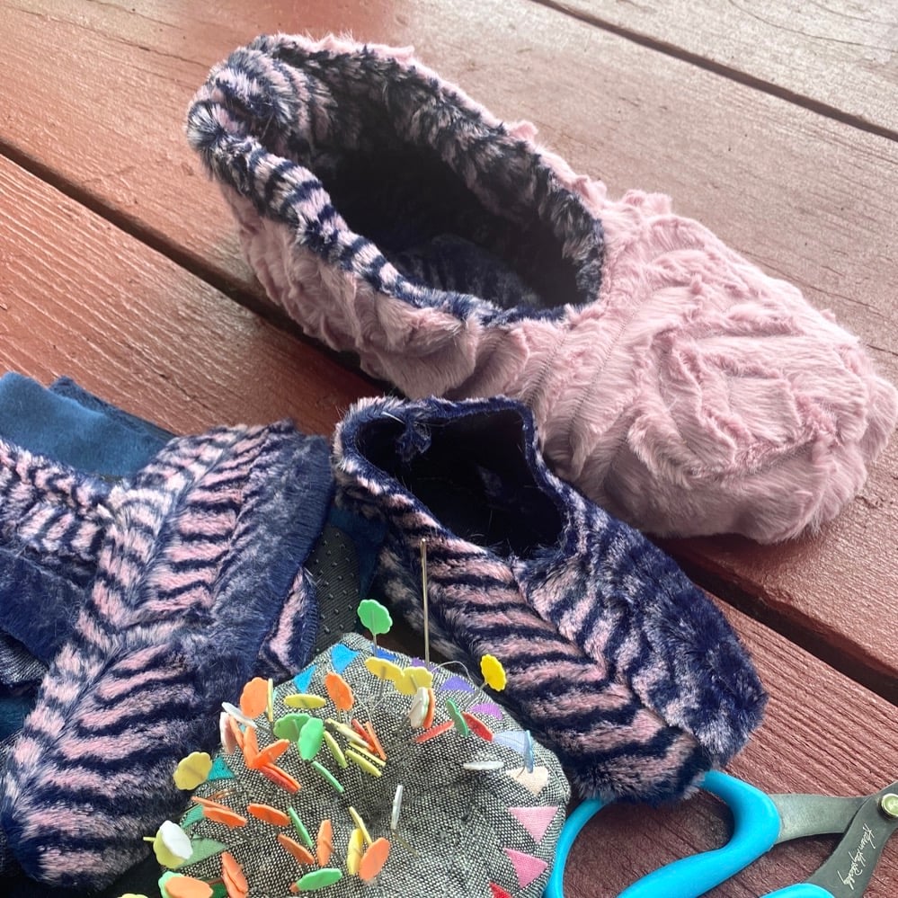 Grandma's hot sale knitted slippers